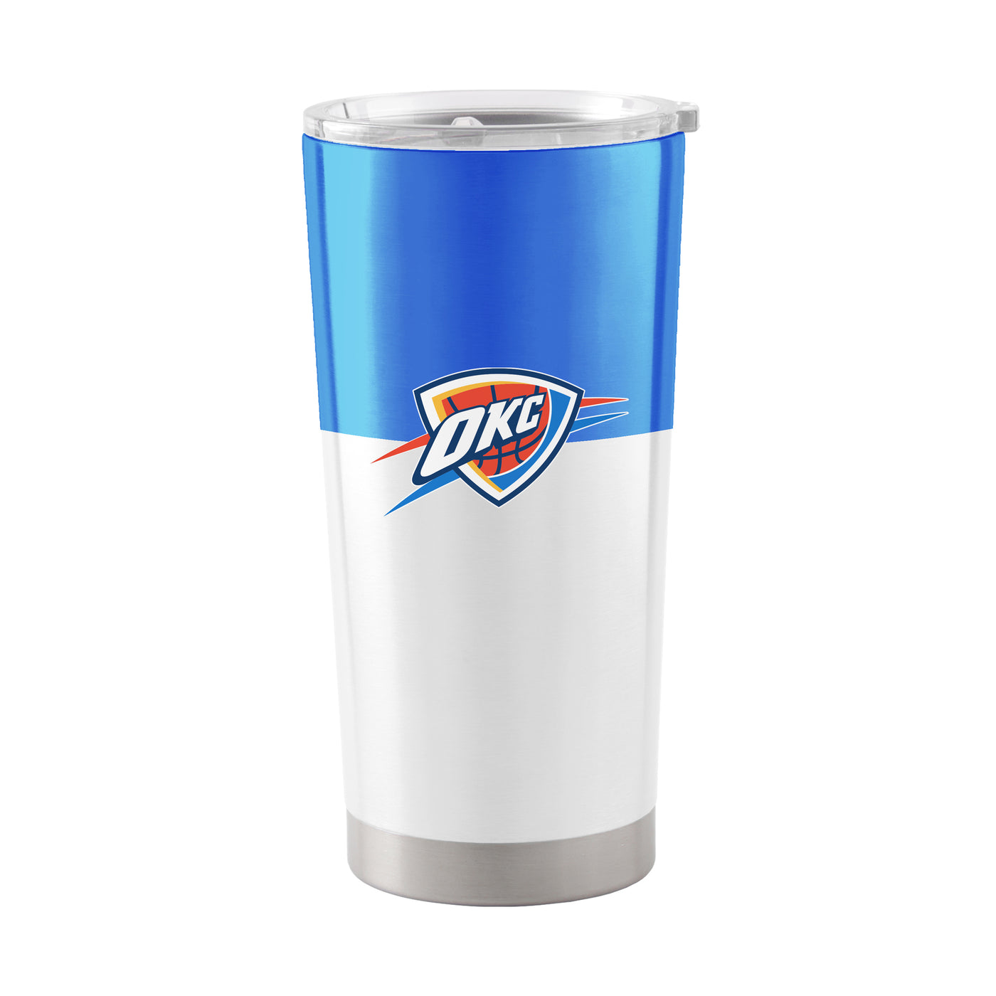 Oklahoma City Thunder 20oz Colorblock Stainless Tumbler