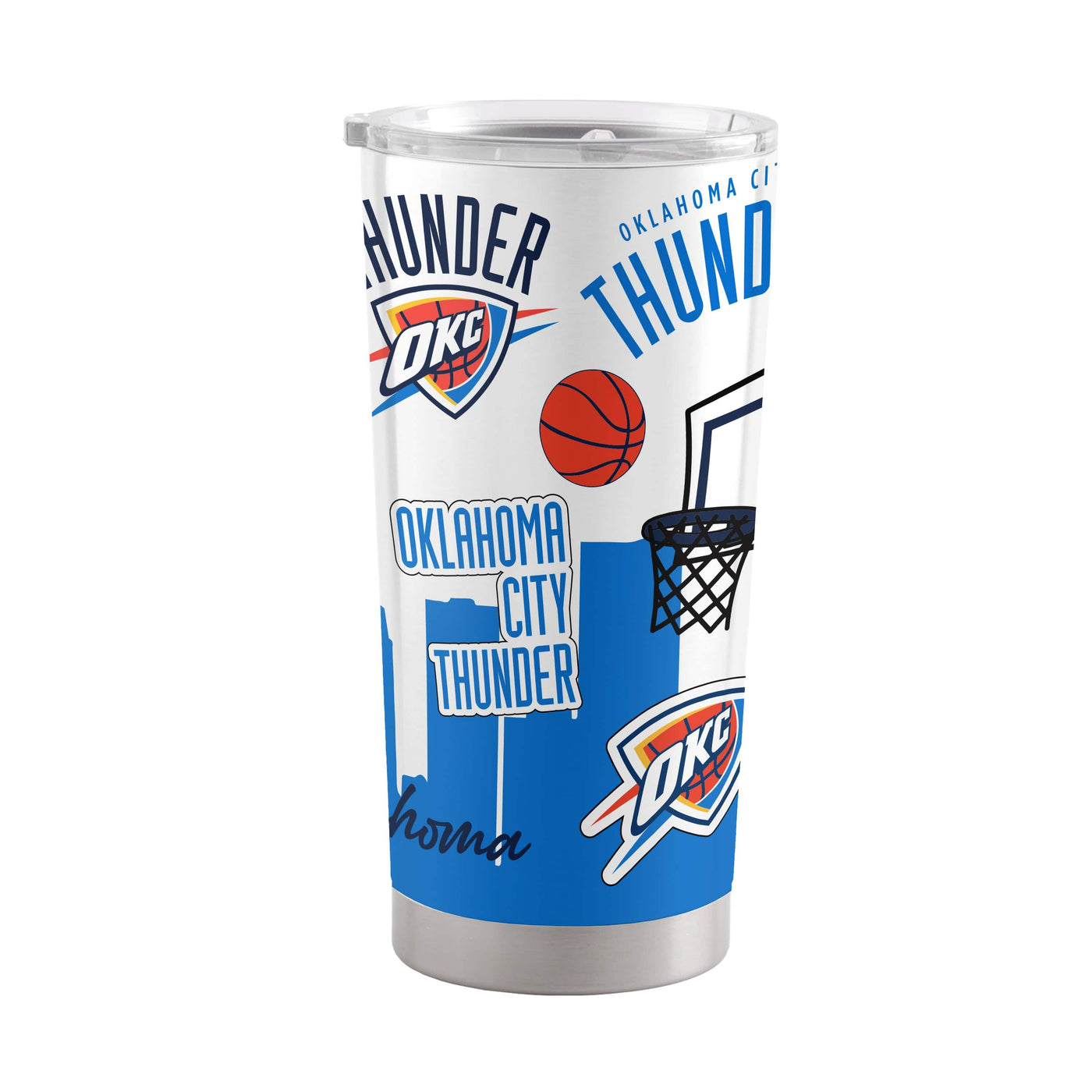 Oklahoma City Thunder 20oz Native Stainless Tumbler