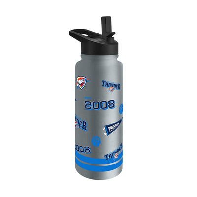 Oklahoma City Thunder 34oz TJX Native Quencher Bottle