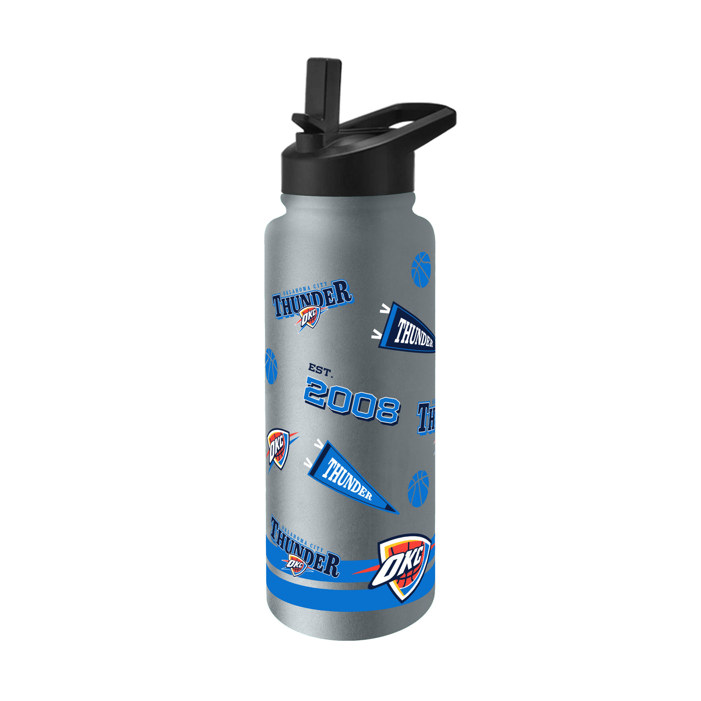 Oklahoma City Thunder 34oz TJX Native Quencher Bottle