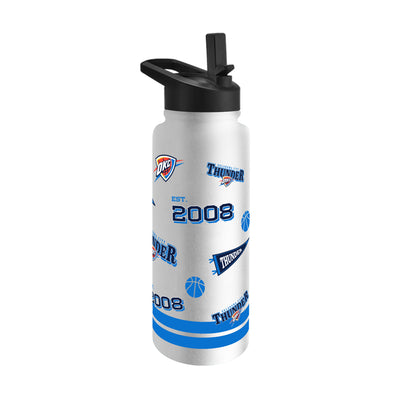 Oklahoma City Thunder 34oz TJX Native Quencher Bottle