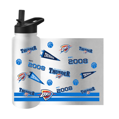 Oklahoma City Thunder 34oz TJX Native Quencher Bottle