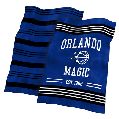 Orlando Magic Colorblock Plush Blanket - Logo Brands