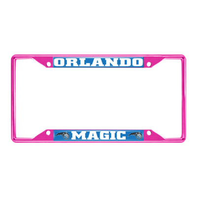 NBA - Orlando Magic Pink License Plate Frame