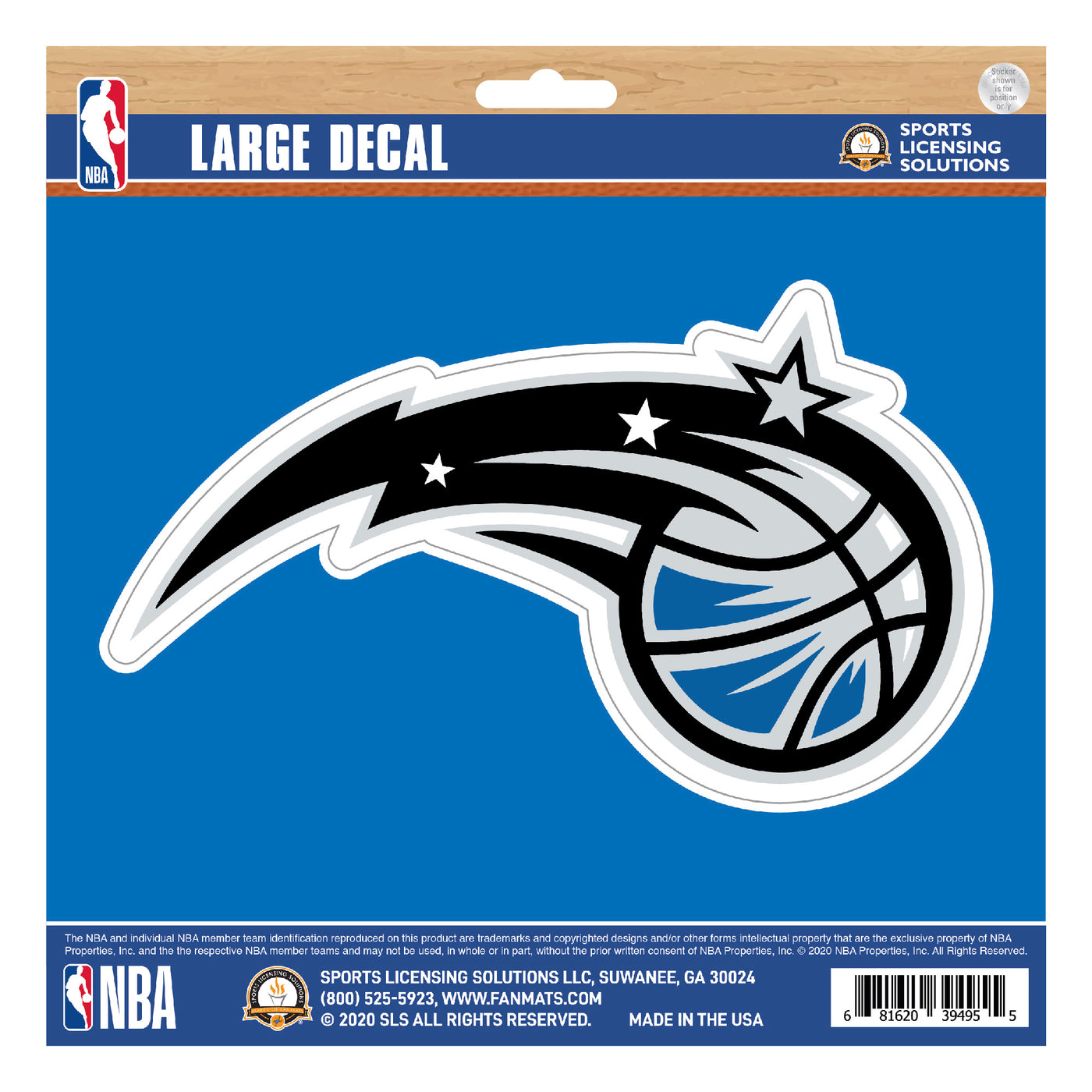 NBA - Orlando Magic Large Decal