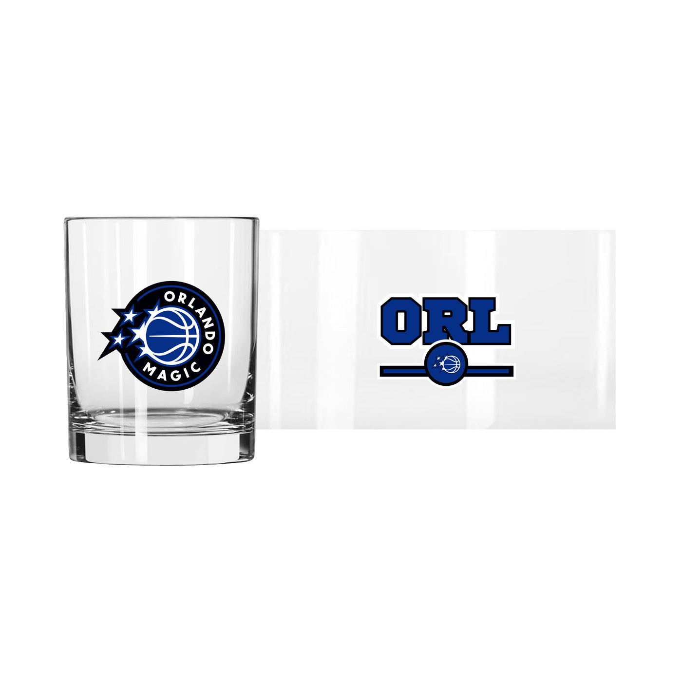 Orlando Magic 14oz Letterman Rocks Glass