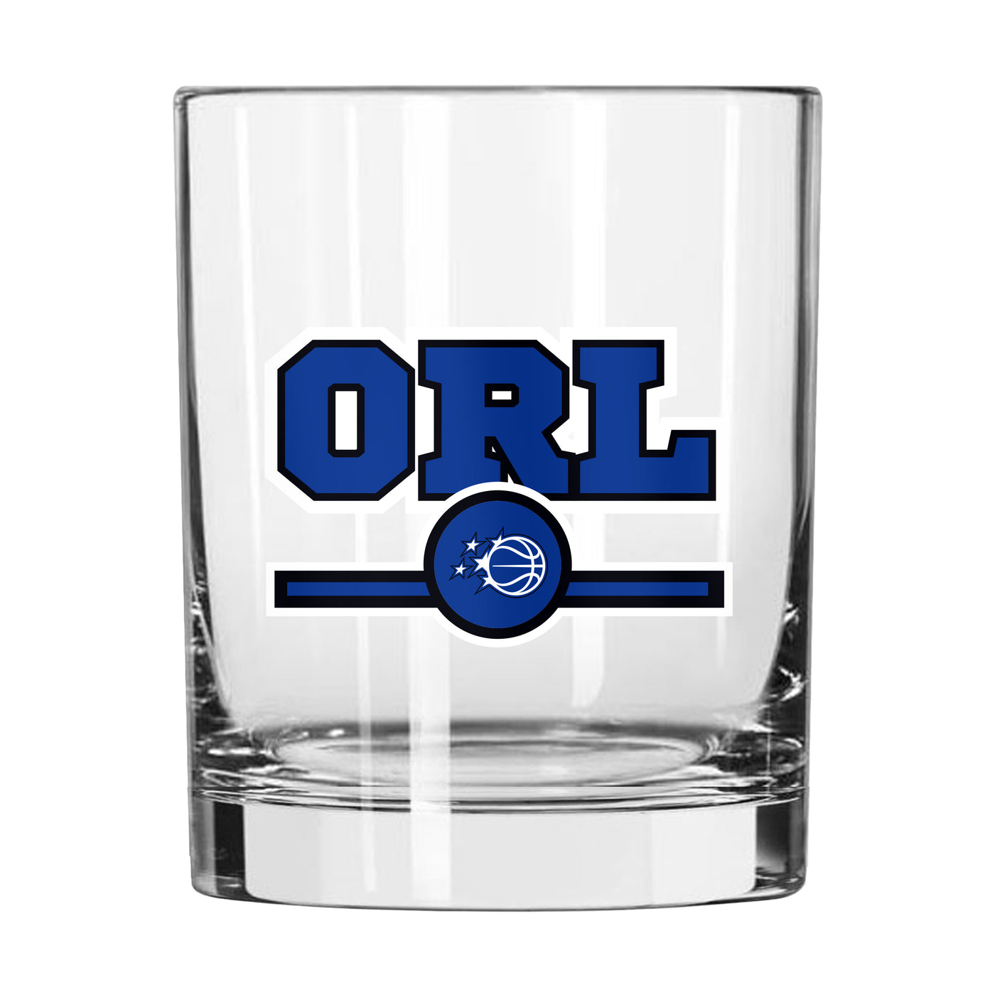 Orlando Magic 14oz Letterman Rocks Glass