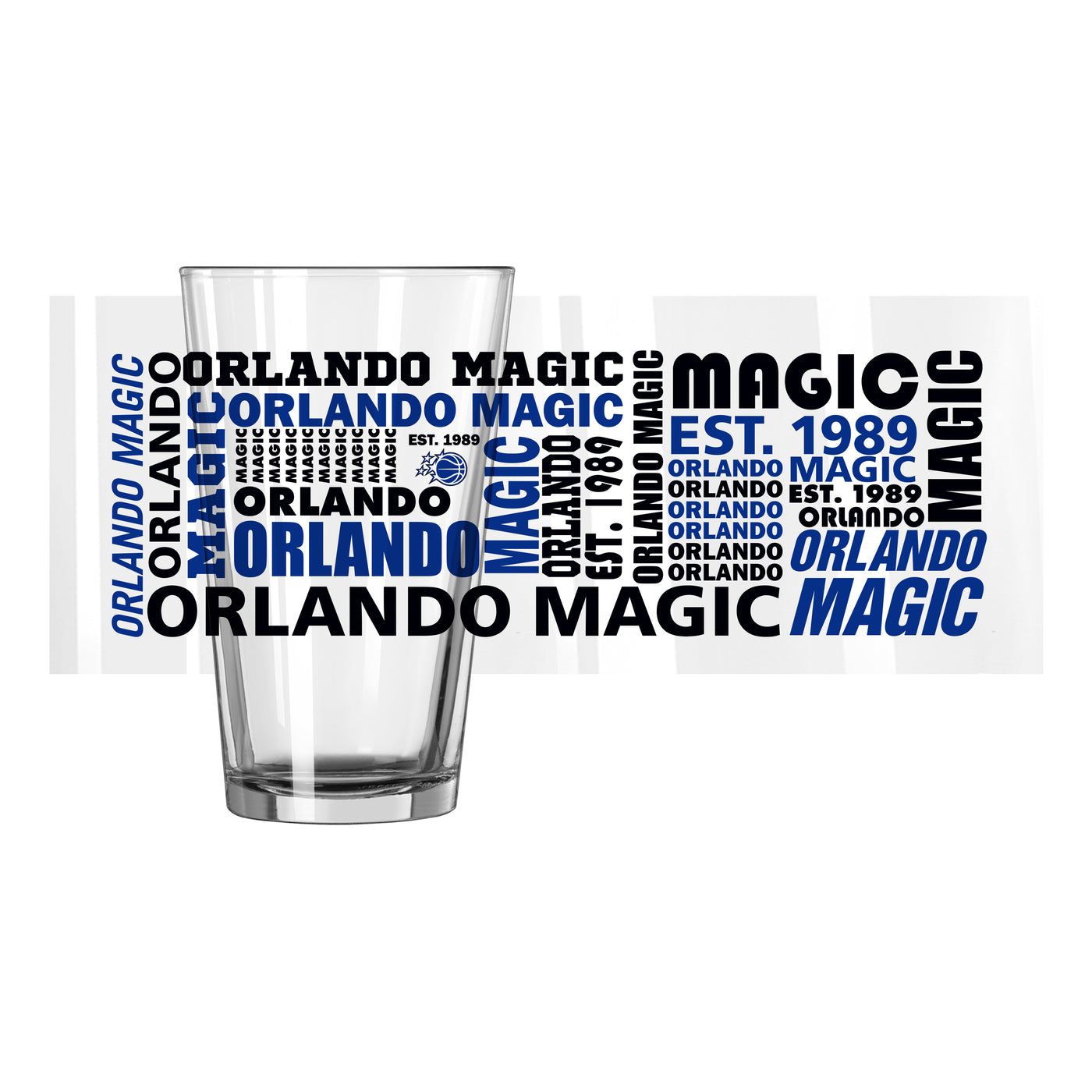 Orlando Magic 16oz Spirit Pint Glass - Logo Brands