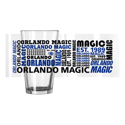 Orlando Magic 16oz Spirit Pint Glass - Logo Brands