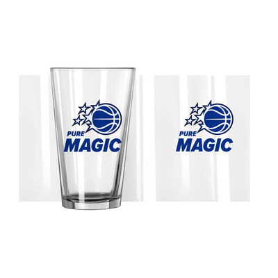 Orlando Magic 16oz Slogan Pint Glass - Logo Brands