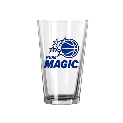 Orlando Magic 16oz Slogan Pint Glass - Logo Brands