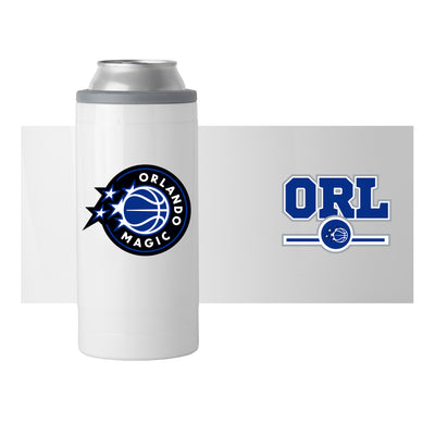 Orlando Magic Letterman 12 oz Slim Can Coolie
