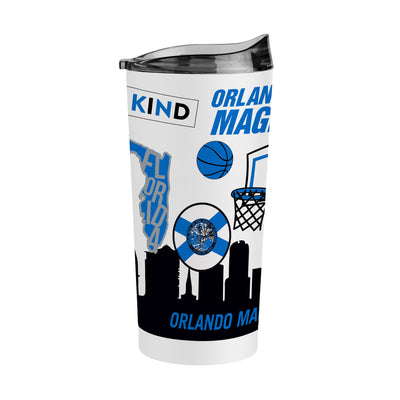 Orlando Magic 20oz Native Powder Coat Tumbler - Logo Brands