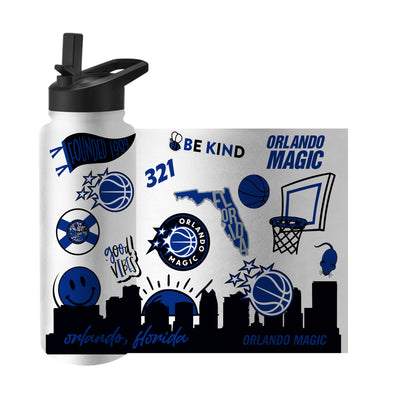 Orlando Magic 34oz Native Quencher Bottle