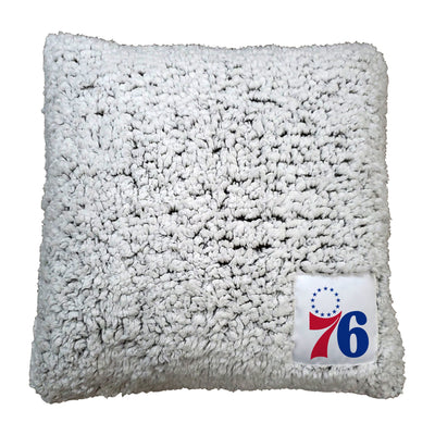 Philadelphia 76ers Frosty Throw Pillow - Logo Brands