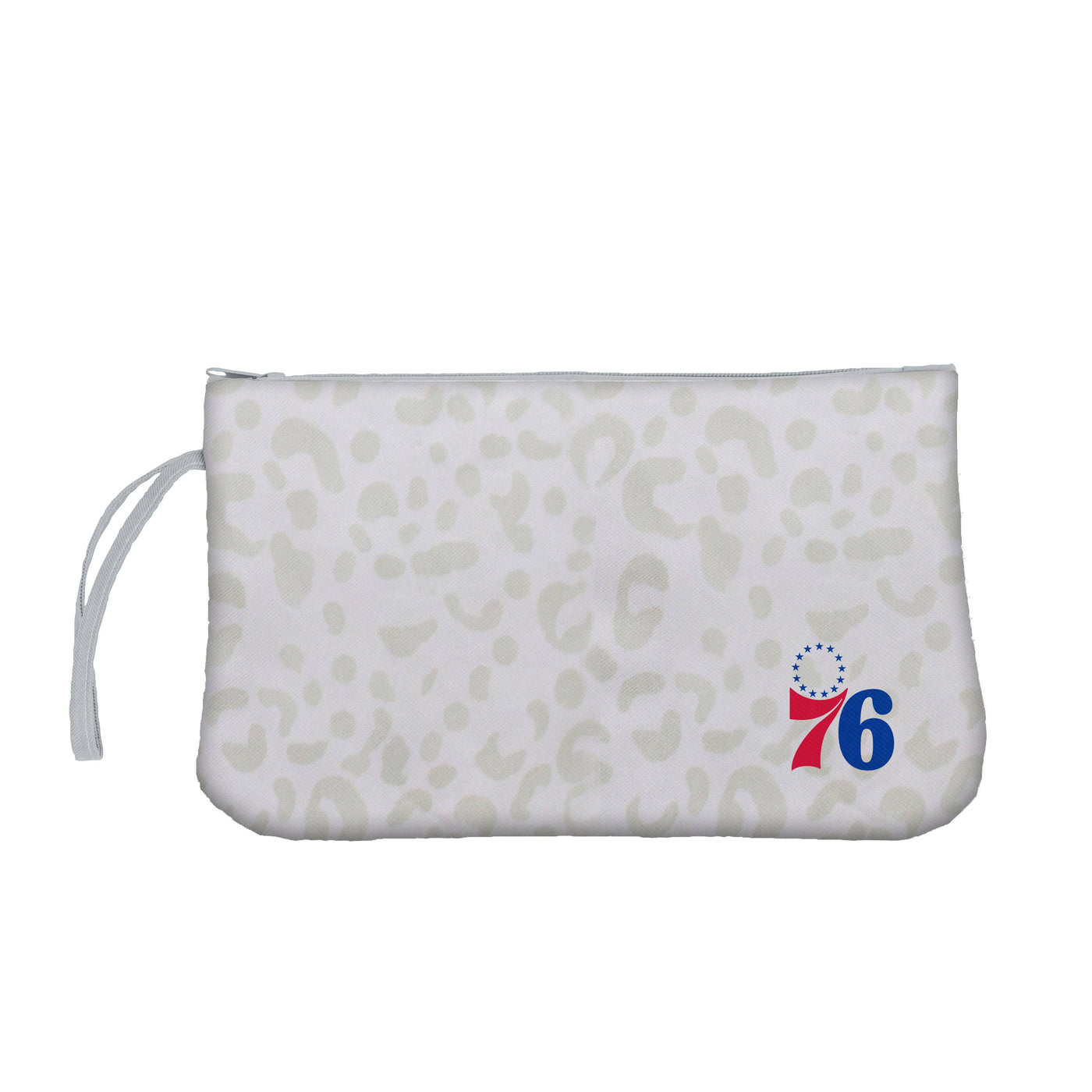 Philadelphia 76ers Leopard Print Wristlet