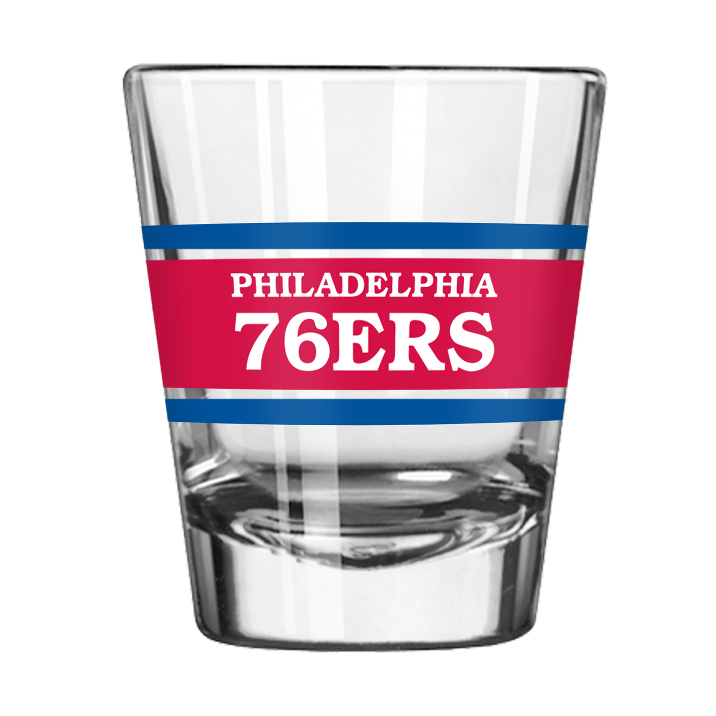Philadelphia 76ers 2oz Stripe Shot Glass