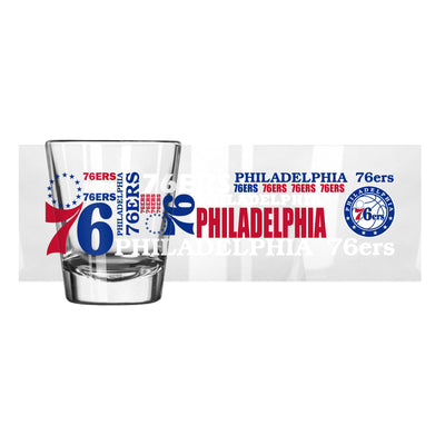Philadelphia 76ers 2oz Spirit Shot Glass