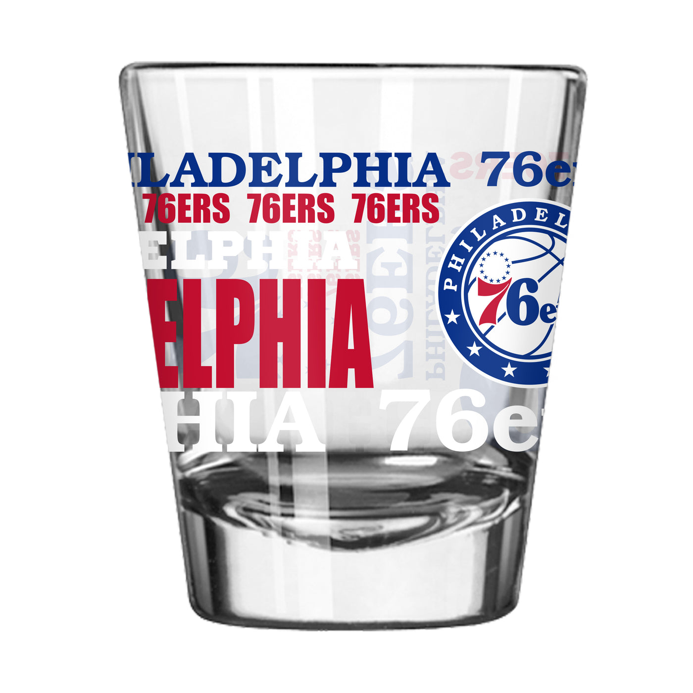 Philadelphia 76ers 2oz Spirit Shot Glass