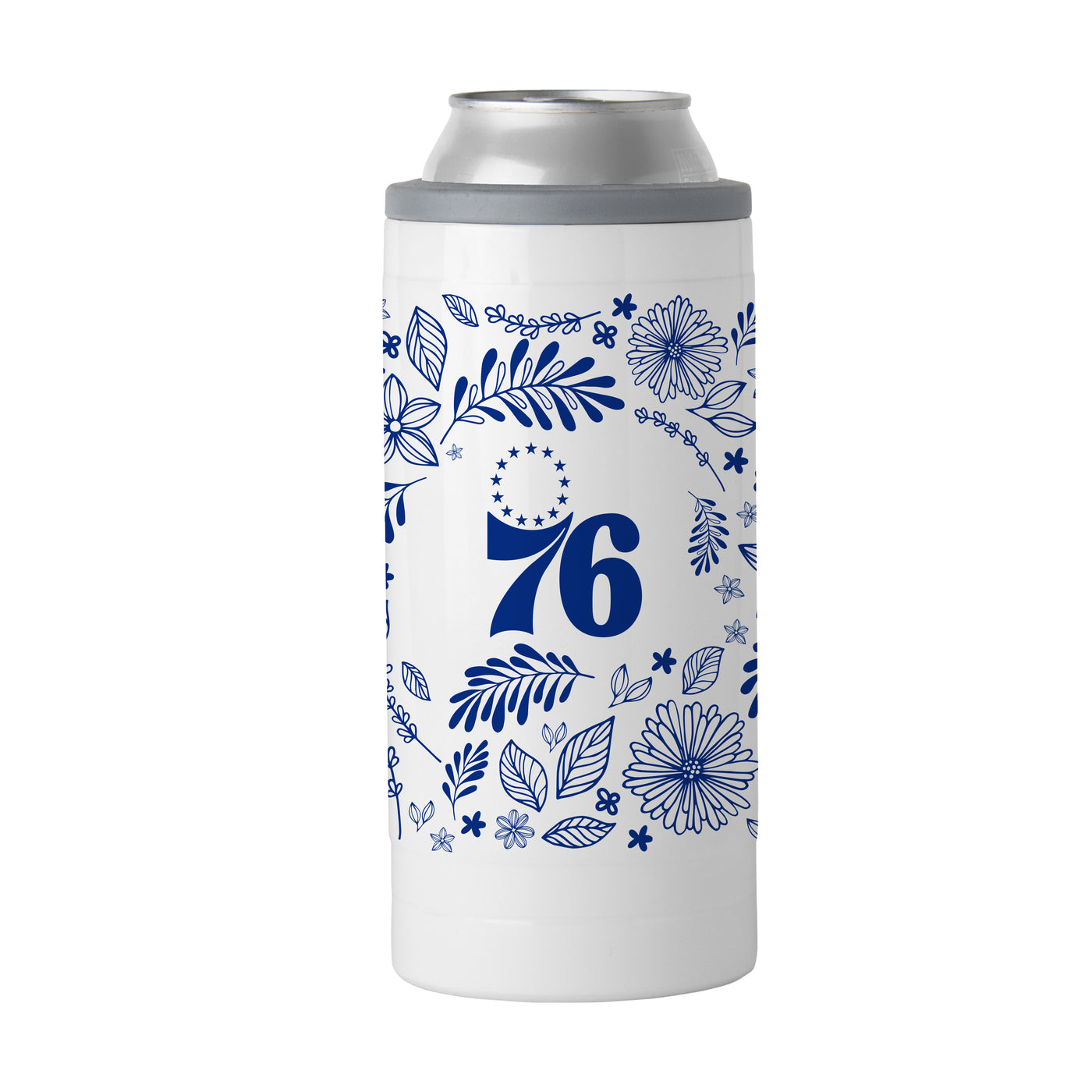 Philadelphia 76ers 12oz Botanical Slim Can Coolie