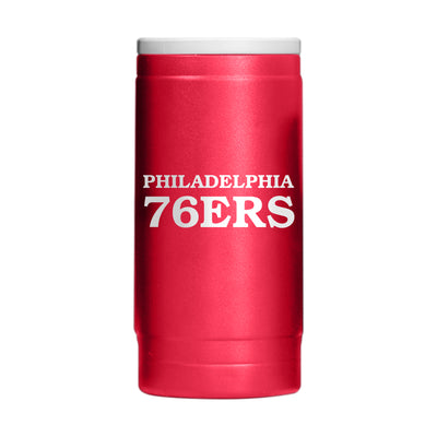 Philadelphia 76ers 12oz Flipside Powder Coat Slim Can Coolie