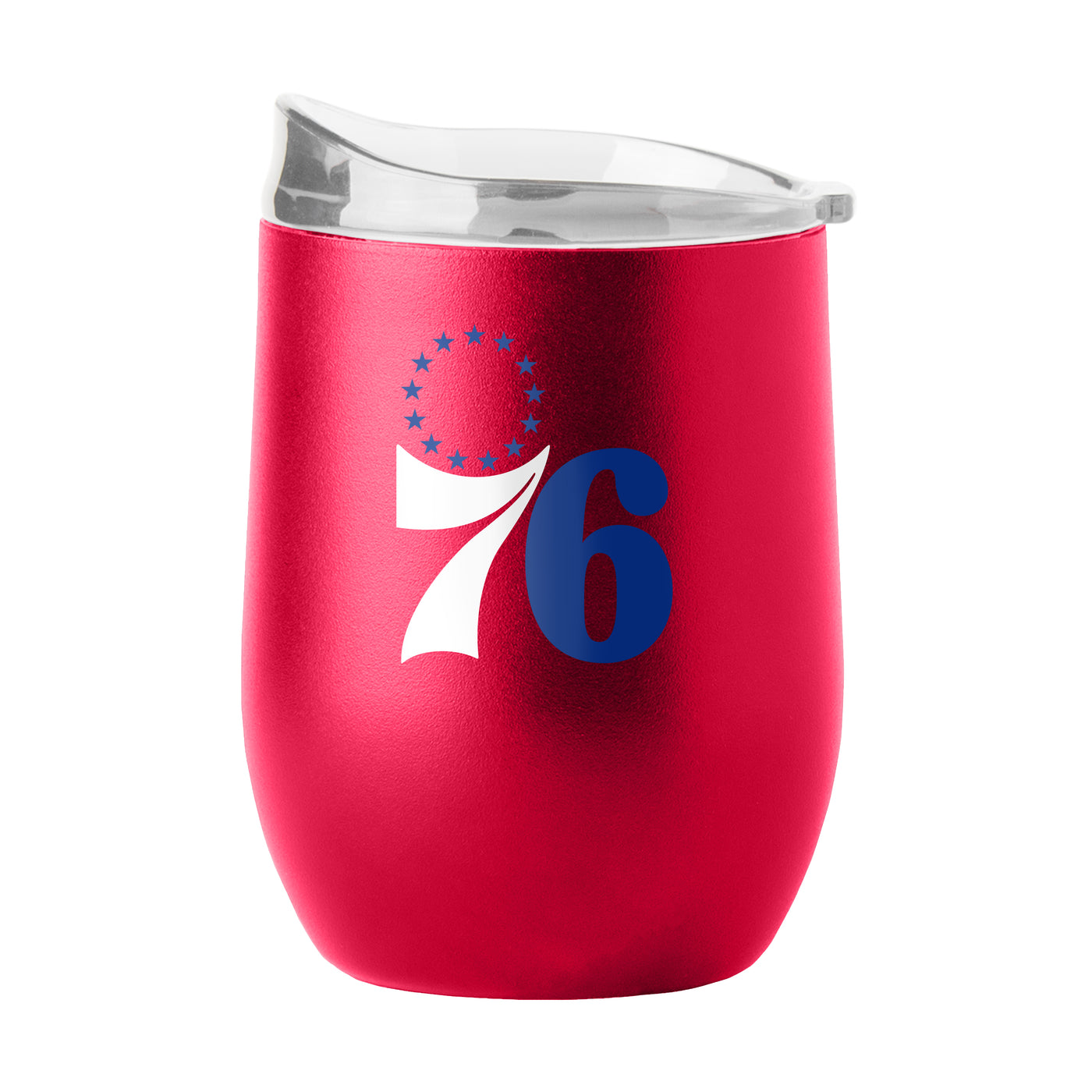 Philadelphia 76ers 16oz Flipside Powder Coat Curved Bev