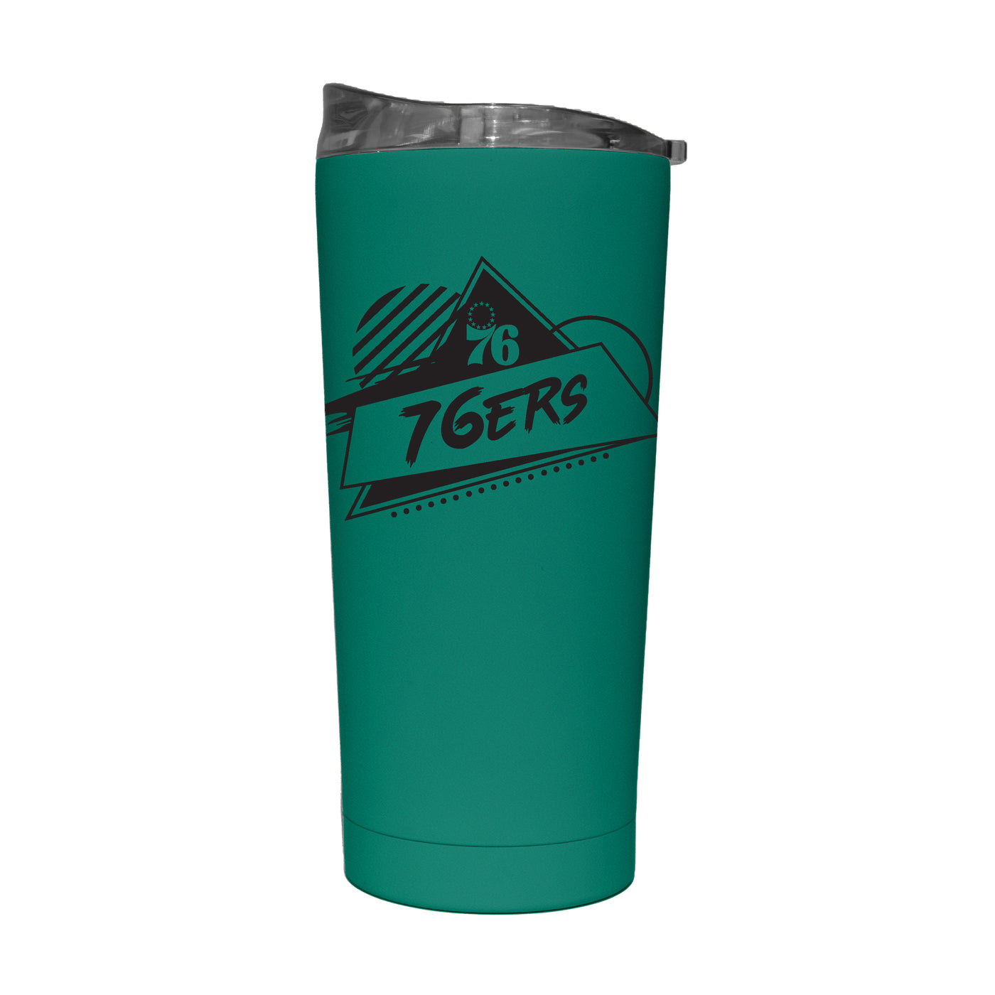 Philadelphia 76ers 20oz Optic Rad Soft Touch Tumbler