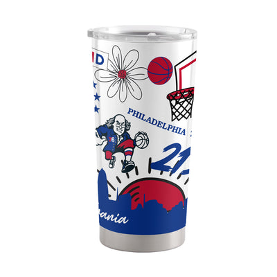 Philadelphia 76ers 20oz Native Stainless Tumbler