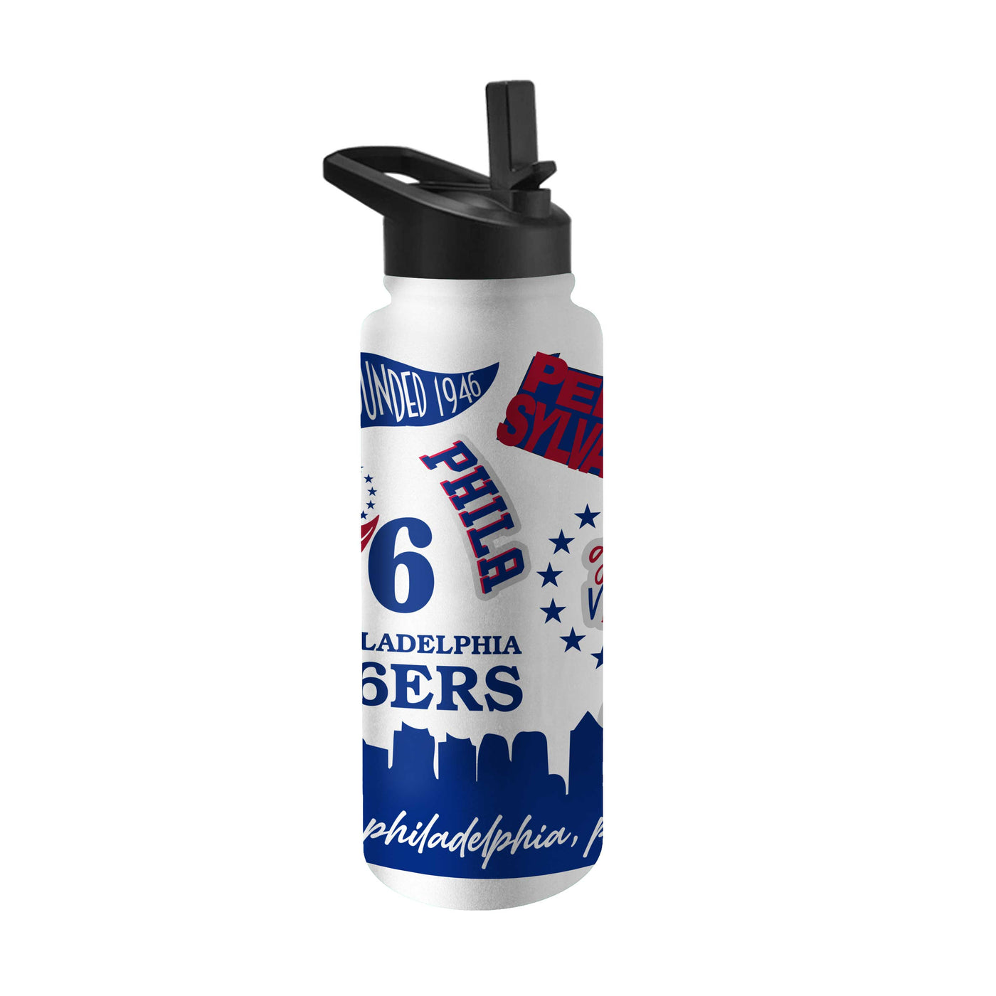 Philadelphia 76ers 34oz Native Quencher Bottle