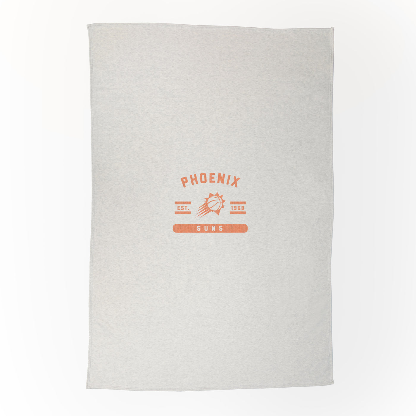 Phoenix Suns Oatmeal Sweatshirt Blanket - Logo Brands