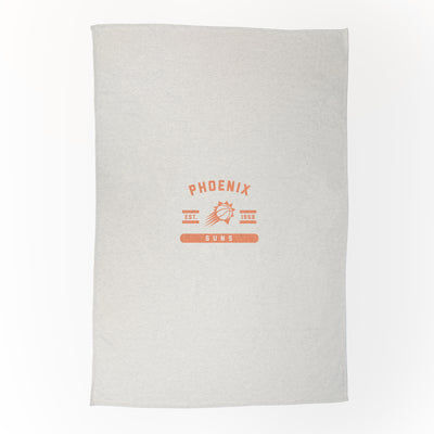 Phoenix Suns Oatmeal Sweatshirt Blanket - Logo Brands