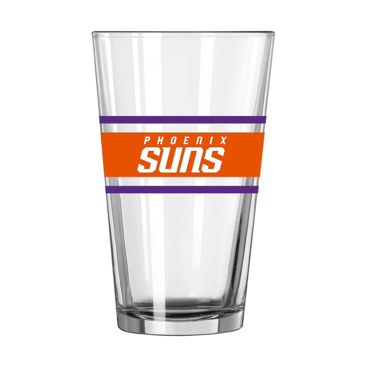 Phoenix Suns 16oz Stripe Pint Glass