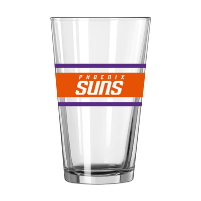 Phoenix Suns 16oz Stripe Pint Glass