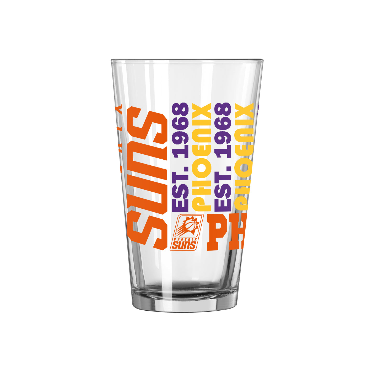 Phoenix Suns 16oz Spirit Pint Glass