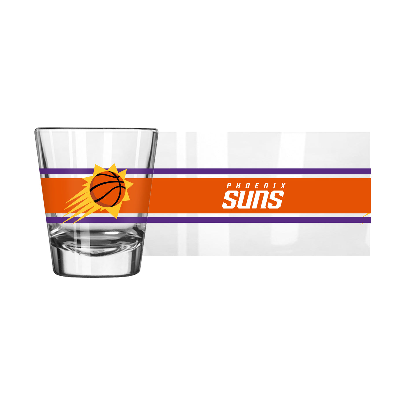 Phoenix Suns 2oz Stripe Shot Glass