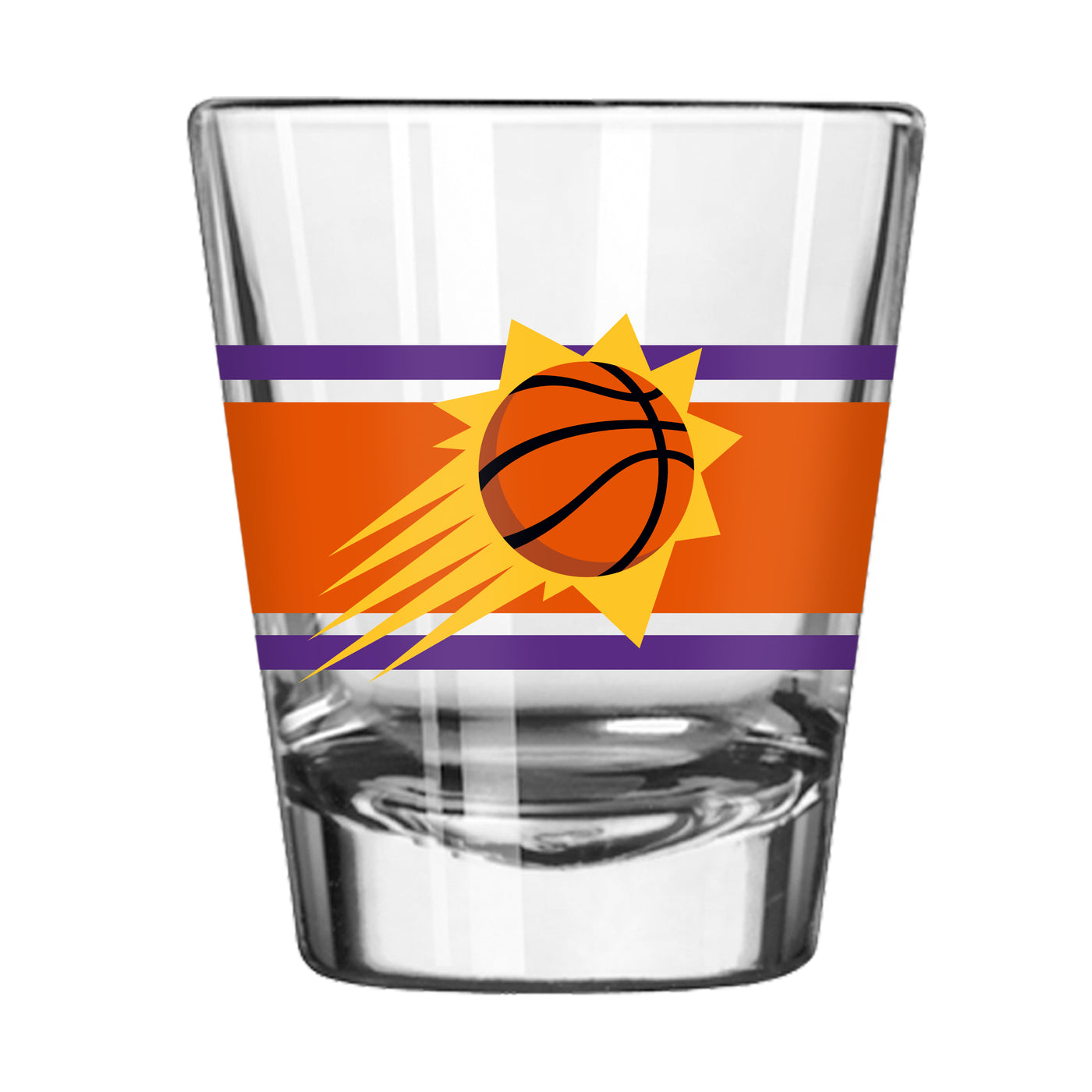 Phoenix Suns 2oz Stripe Shot Glass