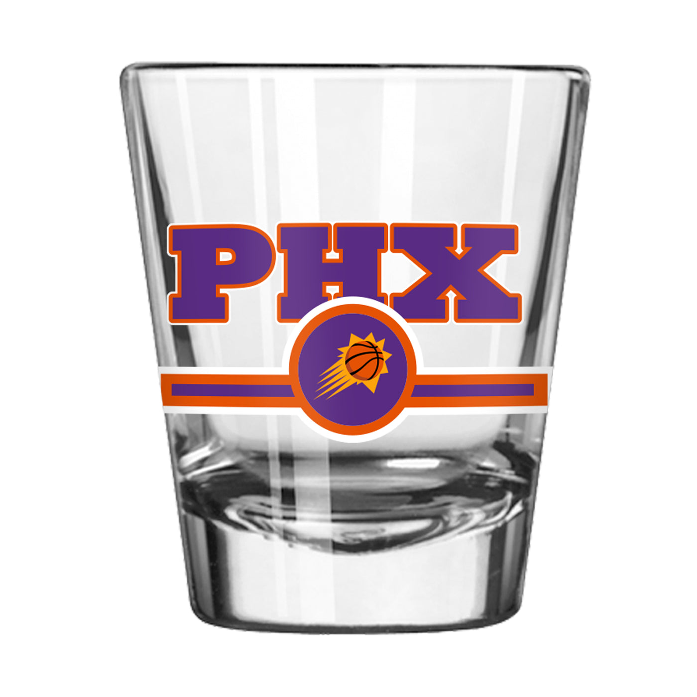 Phoenix Suns 2oz Letterman Shot Glass
