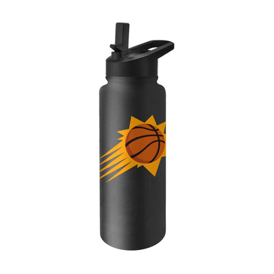 Phoenix Suns Black 34oz Logo Quencher Bottle - Logo Brands