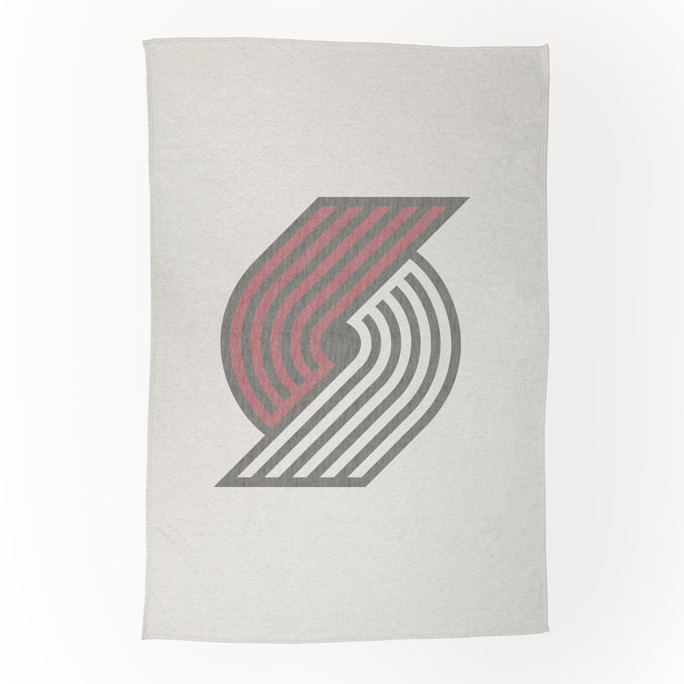 Portland Trail Blazers Oversized Logo Sublimated Sweatshirt Blanket