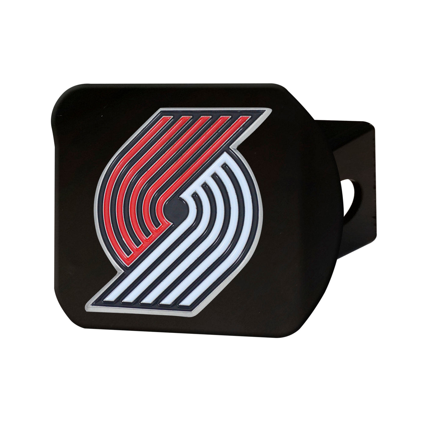 NBA - Portland Trail Blazers Color on Black Hitch Cover