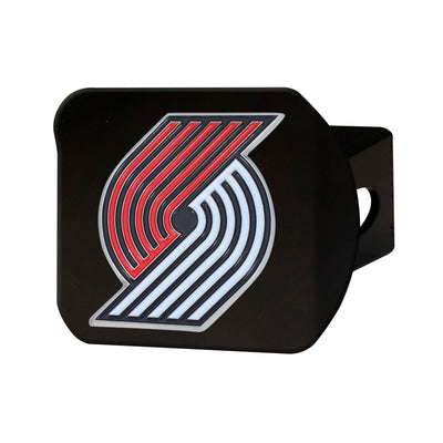 NBA - Portland Trail Blazers Color on Black Hitch Cover