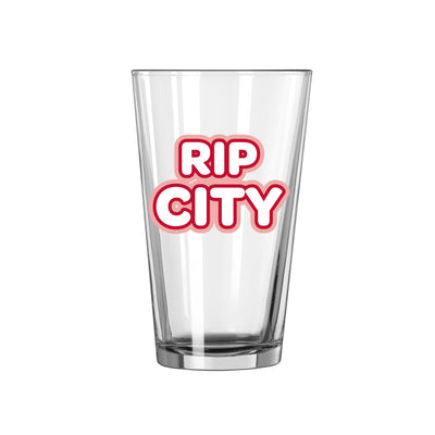 Portland Trailblazers Rip City 16oz Bubble Pint Glass - Logo Brands