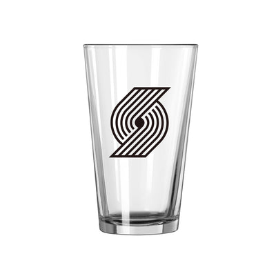 Portland Trailblazers PDX 16oz Pint Glass - Logo Brands