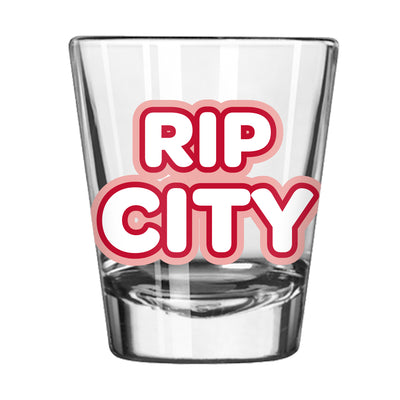 Portland Trail Blazers Rip City 2oz Bubble Shot Glass