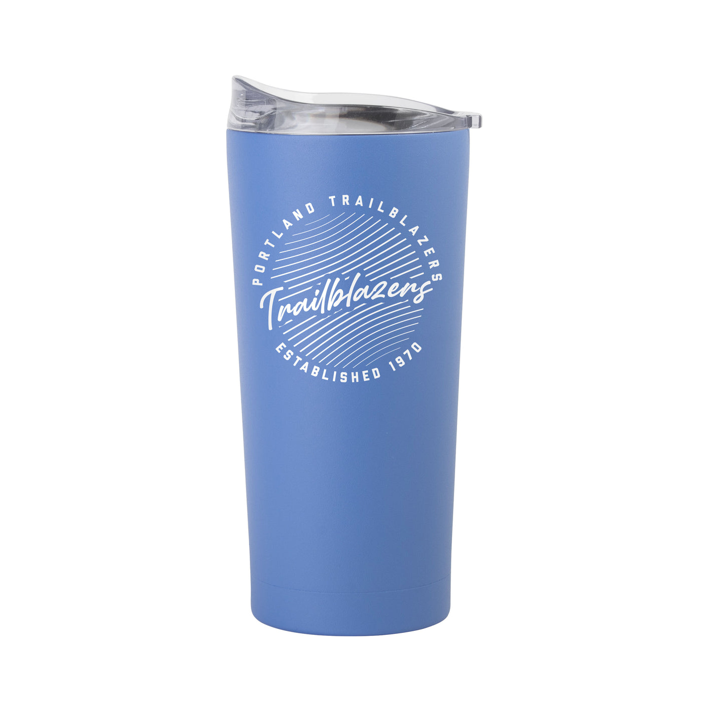 Portland Trail Blazers 20oz Retro Script Arctic Powder Coat Tumbler