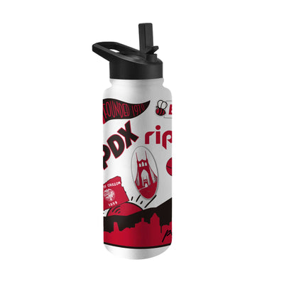 Portland Trailblazers 34oz Native Quencher Bottle