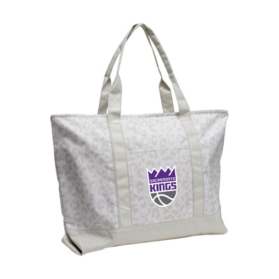 Sacramento Kings Leopard Pattern Tote - Logo Brands
