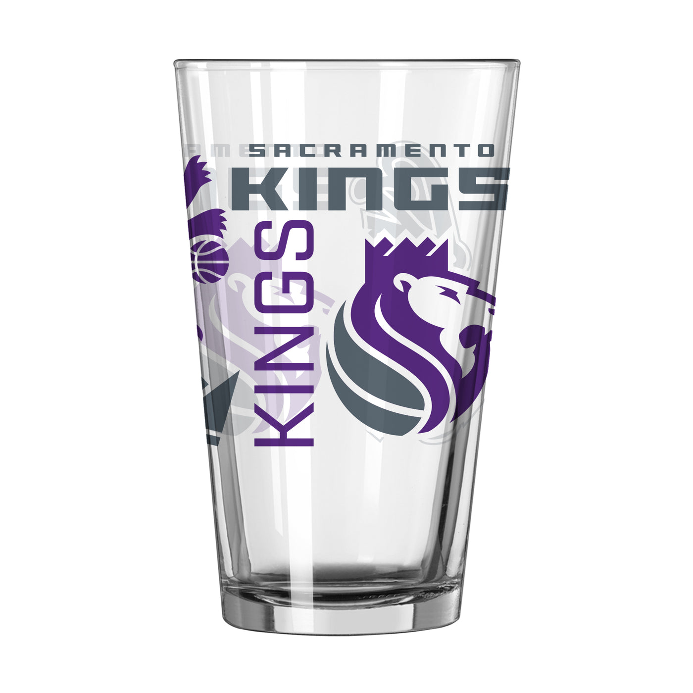 Sacramento Kings 16oz Spirit Pint Glass