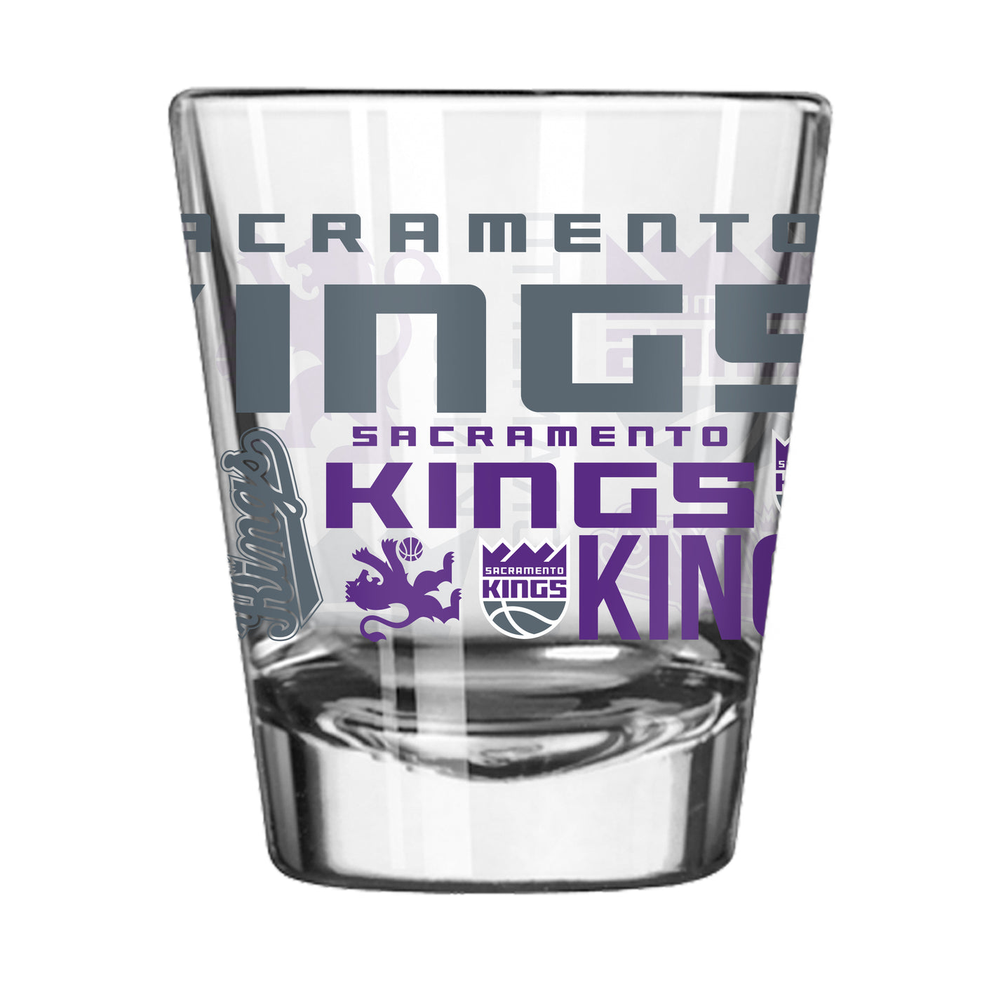 Sacramento Kings 2oz Spirit Shot Glass