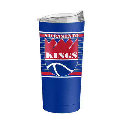 Sacramento Kings 20oz Retro Stripe Powder Coat Tumbler